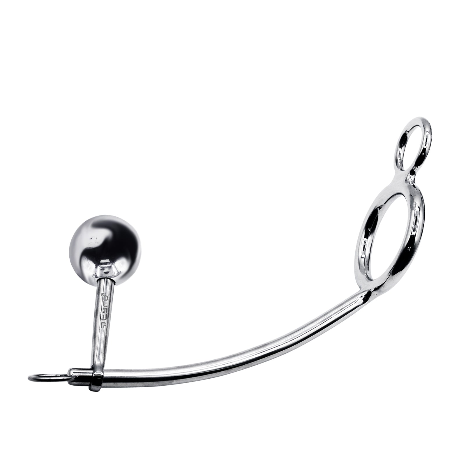 52mm Cock Ring w/ Adjustable Anal Tailgater - Ball Size 35mm
