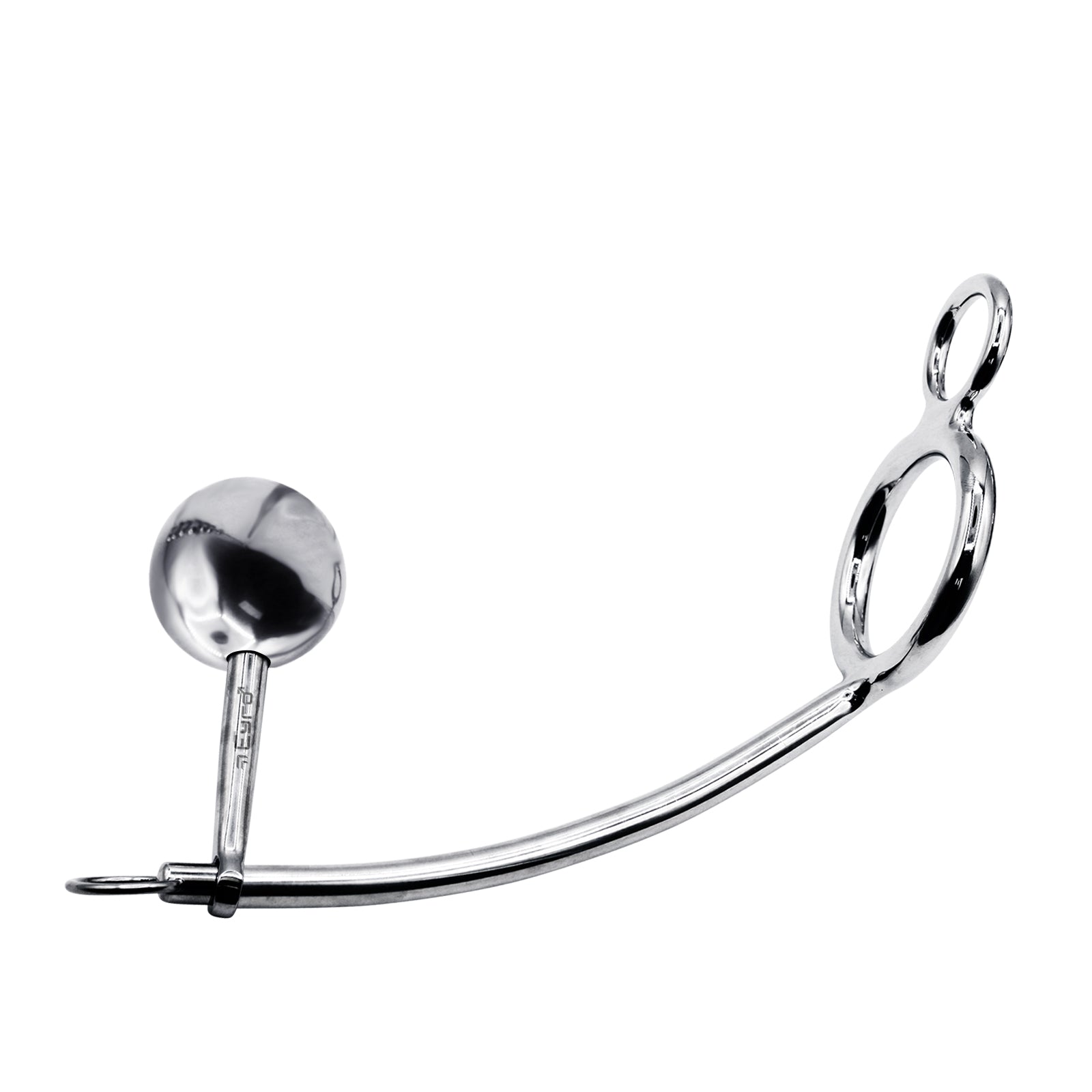 52mm Cock Ring w/ Adjustable Anal Tailgater - Ball Size 40mm