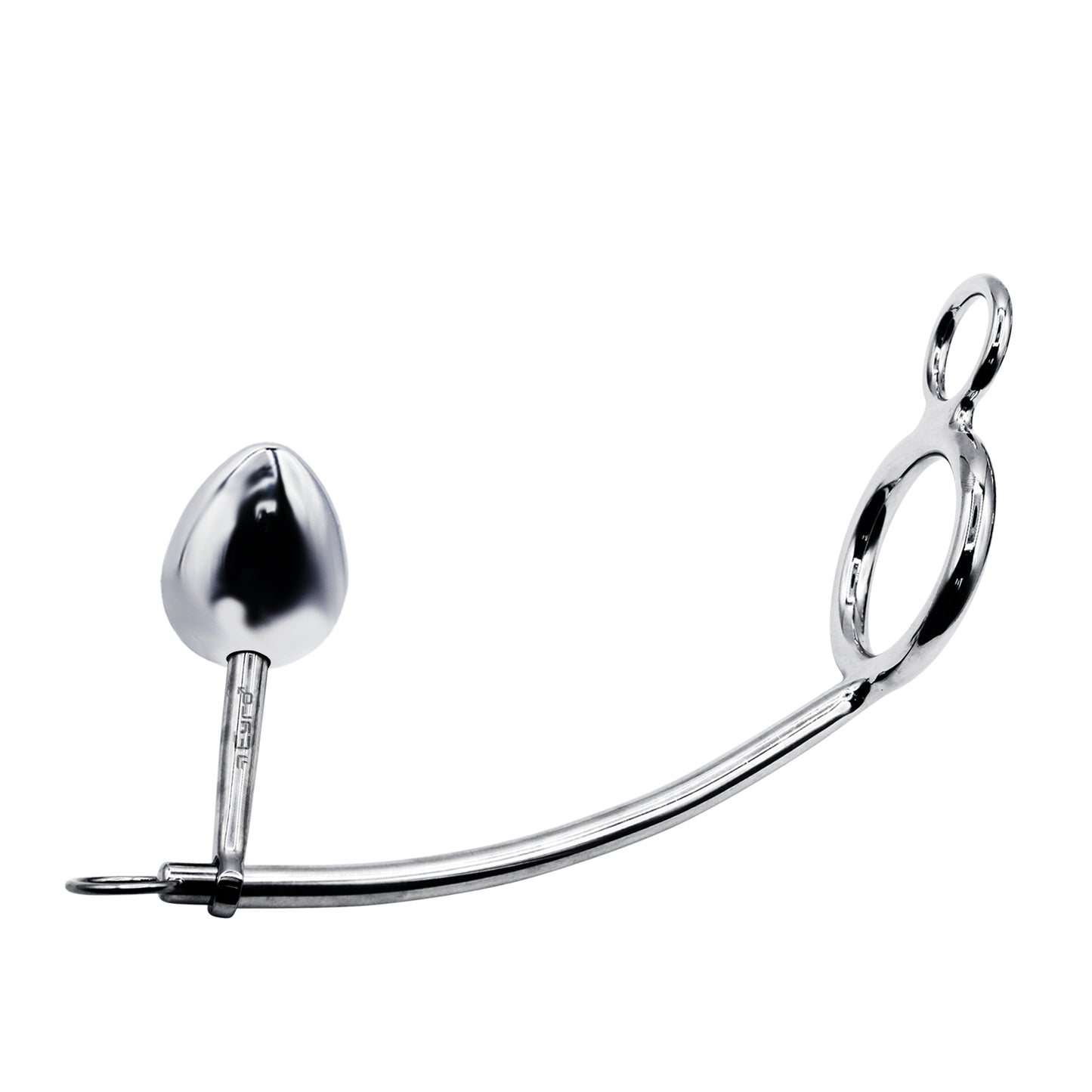 52mm Cock Ring w/ Adjustable Anal Tailgater - Egg Size 30mm