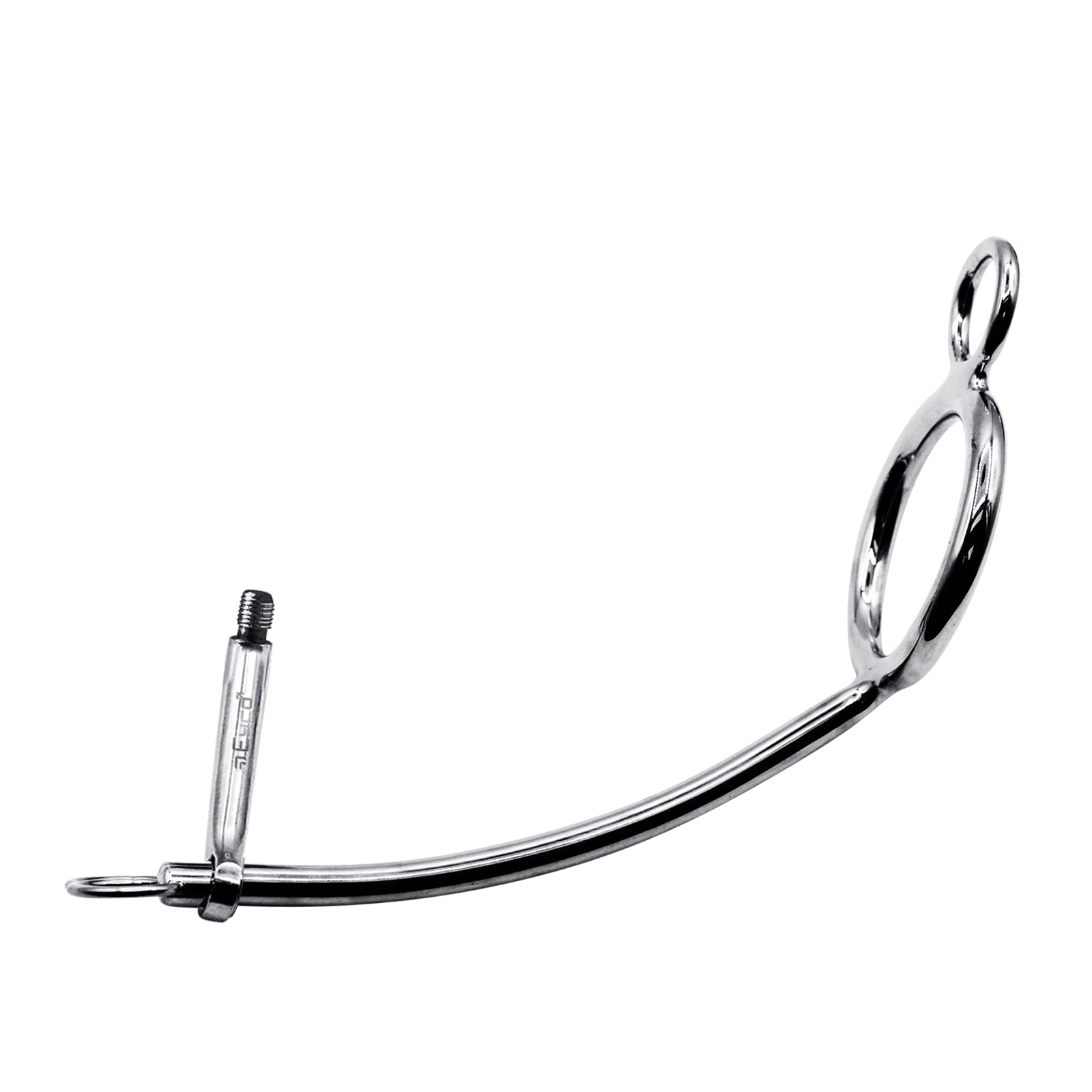 64mm Cock Ring w/ Adjustable Anal Tailgater - No Egg