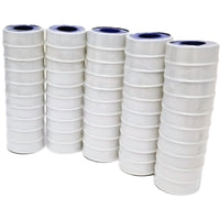 LeLuv®4Stuff™ Teflon Tape - 50 Pack Heavy-Duty PTFE Thread Sealant | 1/2" x 520" Roll