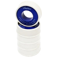 LeLuv®4Stuff™ Teflon Tape - 5 Pack Heavy-Duty PTFE Thread Sealant | 1/2" x 520" Roll