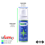 CleanUp™ Toy Cleaner Spray – Water-Based, Residue-Free Intimate Toy Cleaner, Safe for Silicone & Latex, Odor Eliminating Formula with Fresh Finish – Gentle Daily Clean