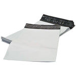 Off White Poly Mailer 6" x 9" + 1.57" 60 microm thick plain PAK of 1000