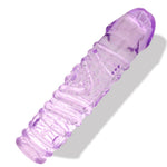 Single (Swirls & Dots) / Translucent Purple