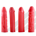 4-Pack One Each Texture / Pink