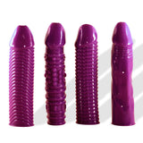 4-Pack One Each Texture / Purple