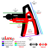 LeLuv PRIMO Pump Handles | Powerful Vacuum/Pressure Modes | Gauge Options