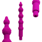 Rose Bud Plug Silicone Pro Large The Bumby - Purple