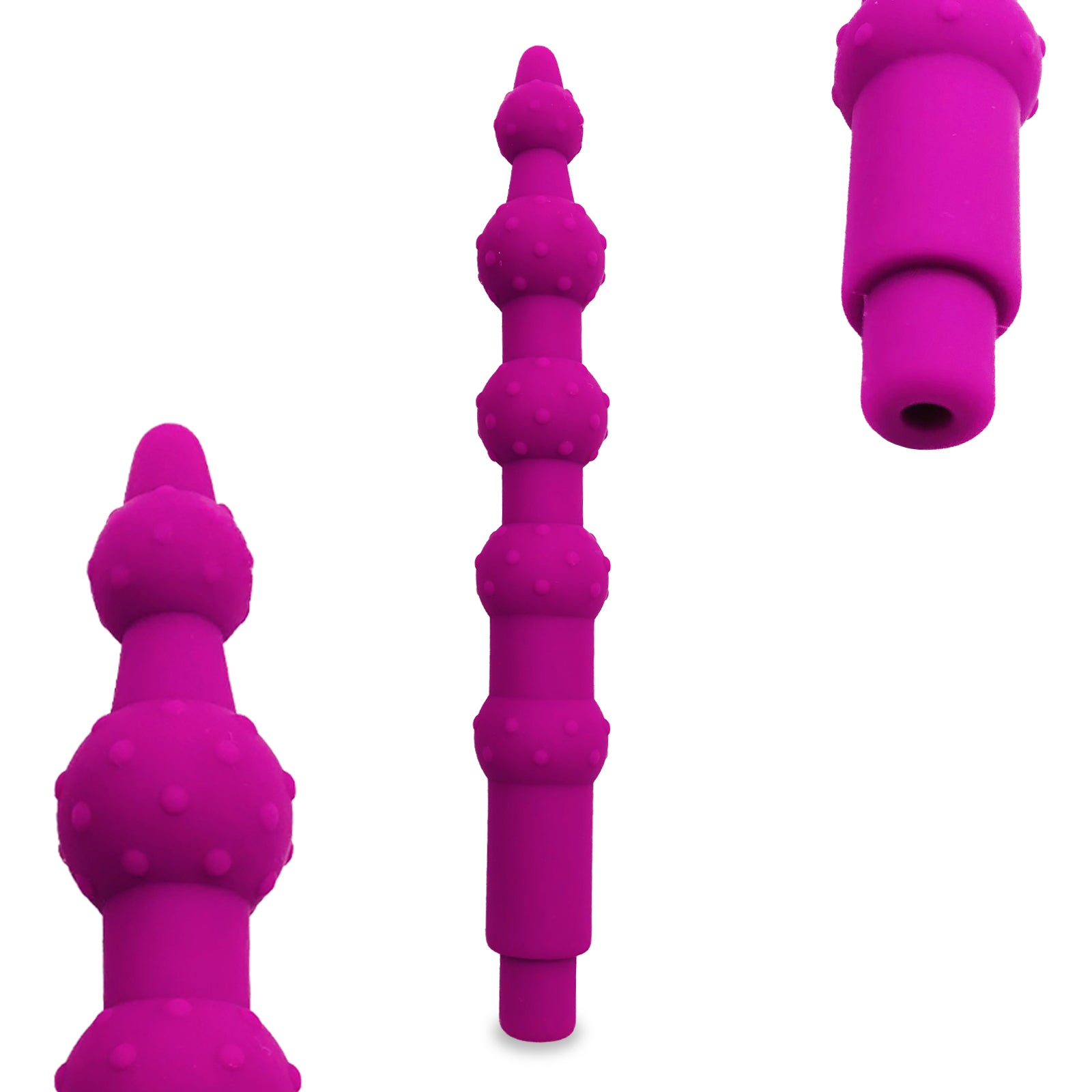 Rose Bud Plug Silicone Pro Large The Bumby - Purple