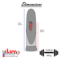 LeLuv Bath-Bud Waterproof Fully Submersible Electric Penis Pump