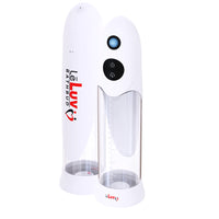 LeLuv BathBud Waterproof Electric Penis Pump - Hydro & Air Vacuum Pumps with Comfort Silicone Sleeve for Firm Erections, Stamina Training, 3 Power Levels, Rechargeable & Fully Submersible