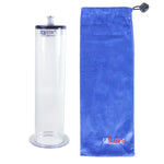 extra-wide penis pump cylinder and storage bag