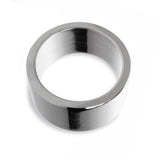 Eyro 5mm Width Stainless Penis Ring with (48mm) 1.89" Inside Diameter by 25mm Height