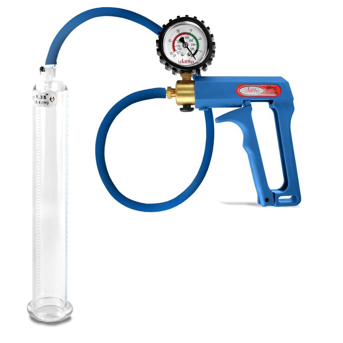 Blue + Protected Gauge / 9" x 1.35"