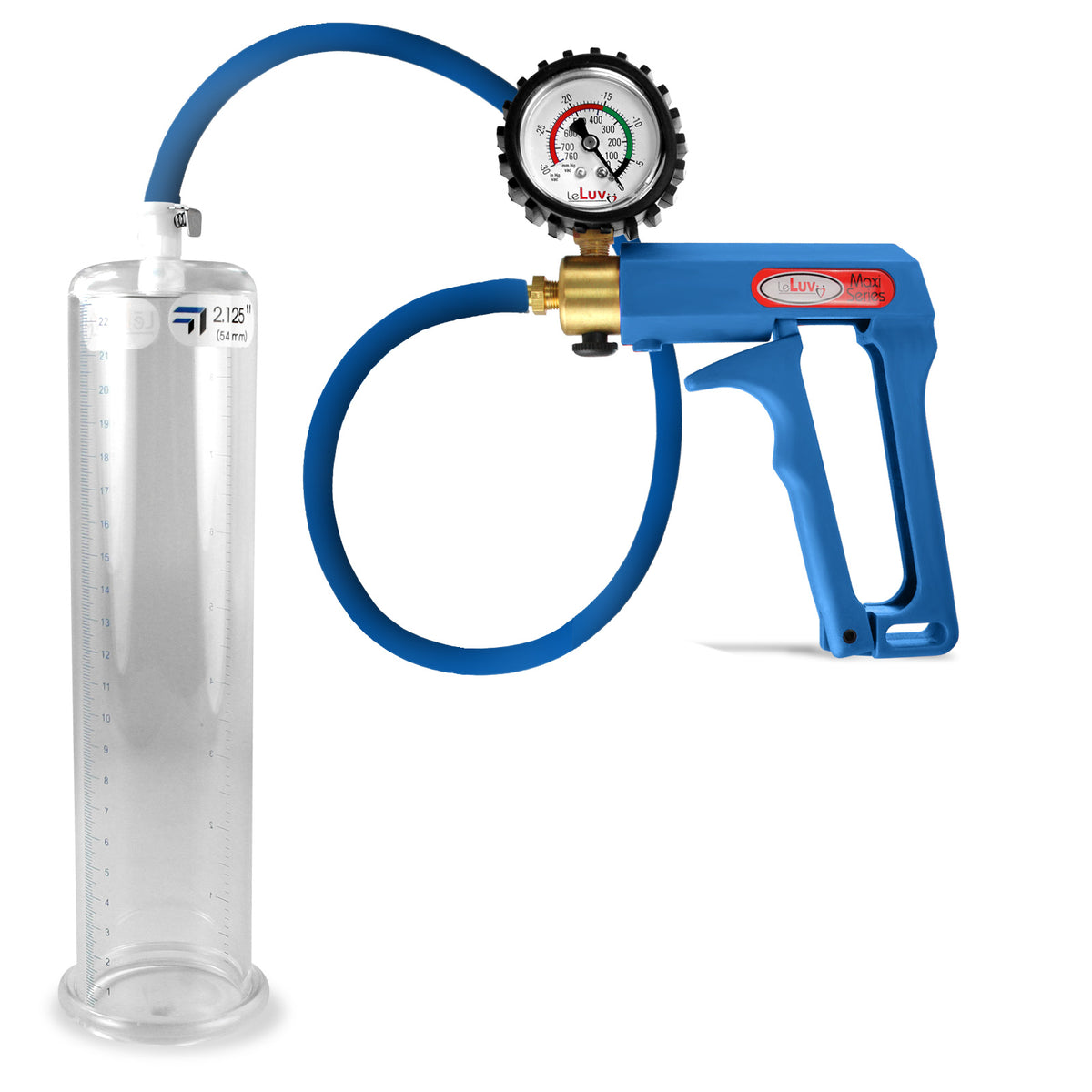 Blue + Protected Gauge / 9" x 2.125"