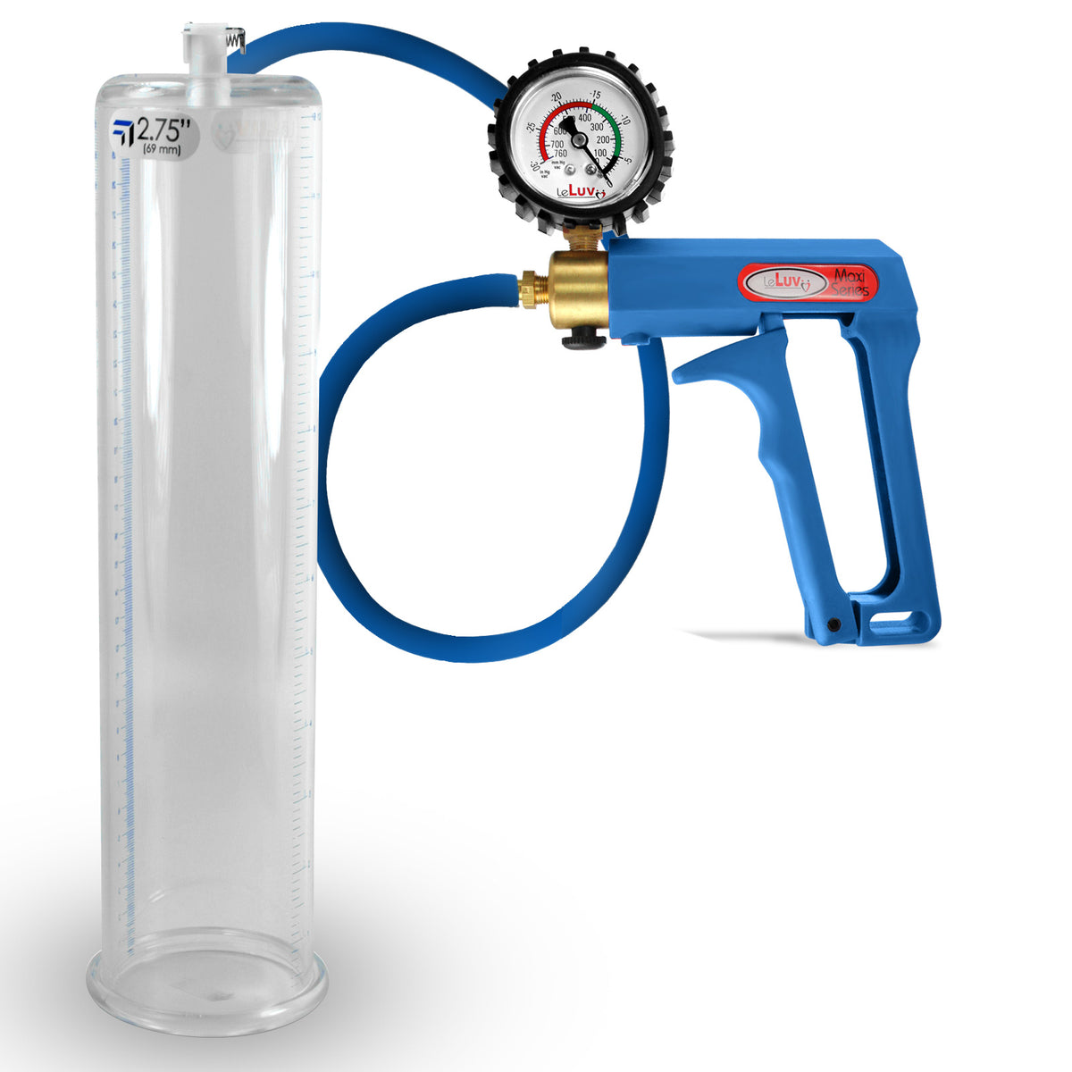 Blue + Protected Gauge / 12" x 2.75"