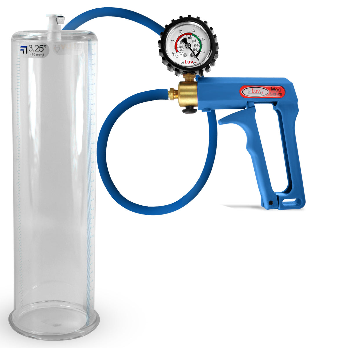 Blue + Protected Gauge / 12" x 3.25"