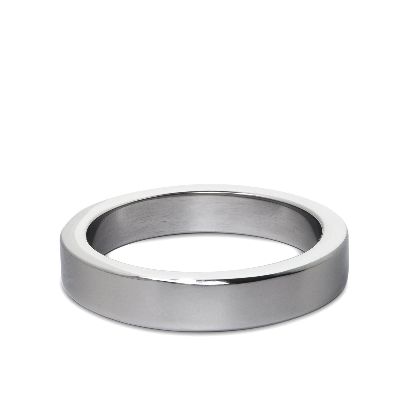 LeLuv Eyro Cock Ring / Glans Rings 5mm Thick Stainless Steel |Heights: 10mm-25mm and Diameters: 22mm-66mm