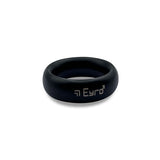 Donut Cock Ring Stainless steel - Black 32mm