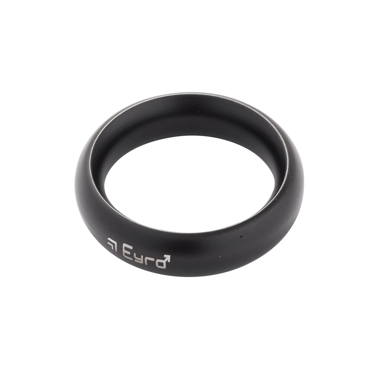 Donut Cock Ring Stainless steel - Black 46mm (1.81")