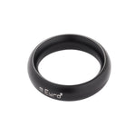 Donut Cock Ring Stainless steel - Black 46mm (1.81")