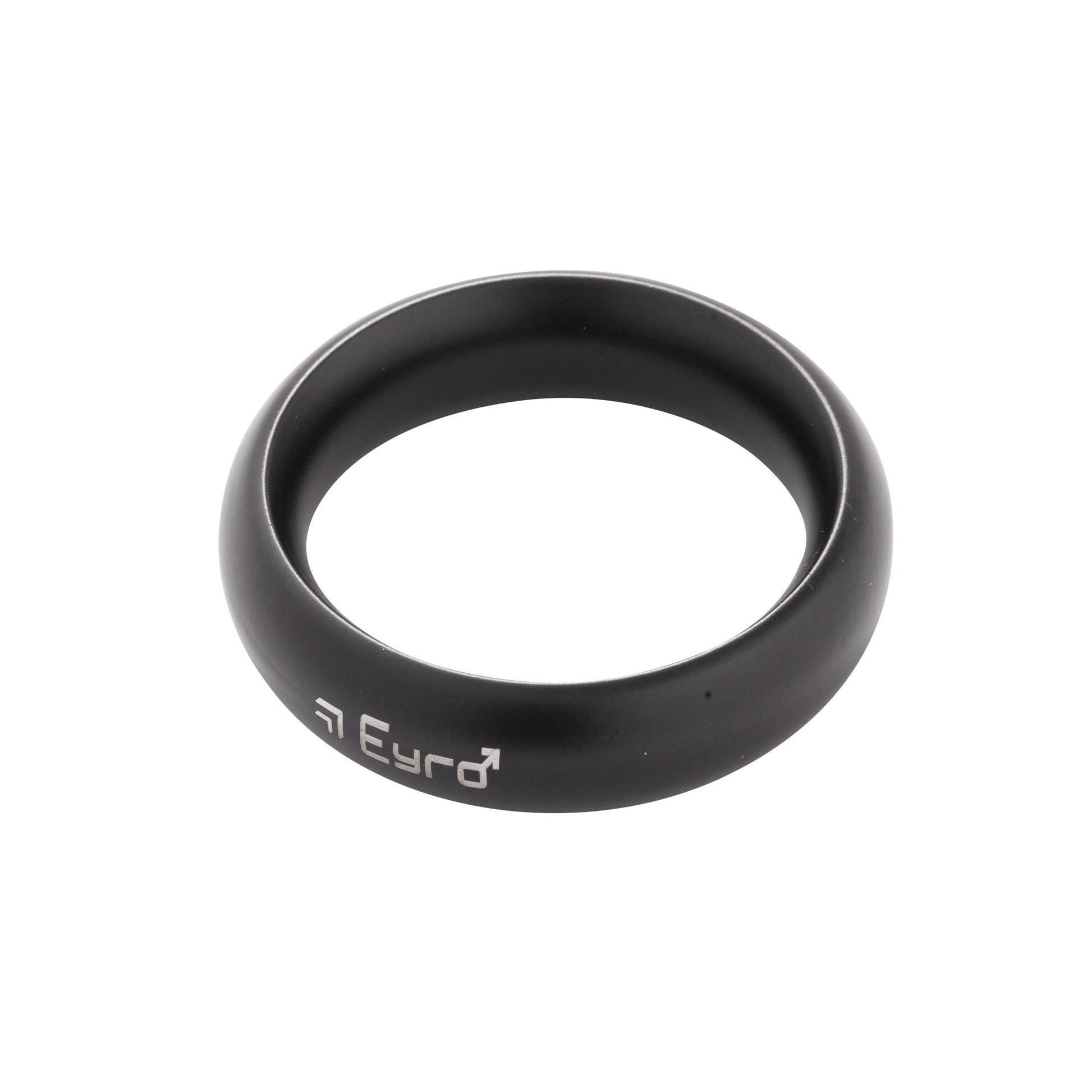 Donut Cock Ring Stainless steel - Black 46mm (1.81")