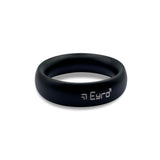 Donut Cock Ring EYRO Stainless steel - Black 48mm