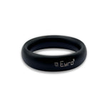 Donut Cock Ring EYRO Stainless steel - Black 52mm