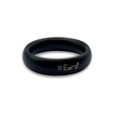 Donut Cock Ring EYRO Stainless steel - Black 52mm