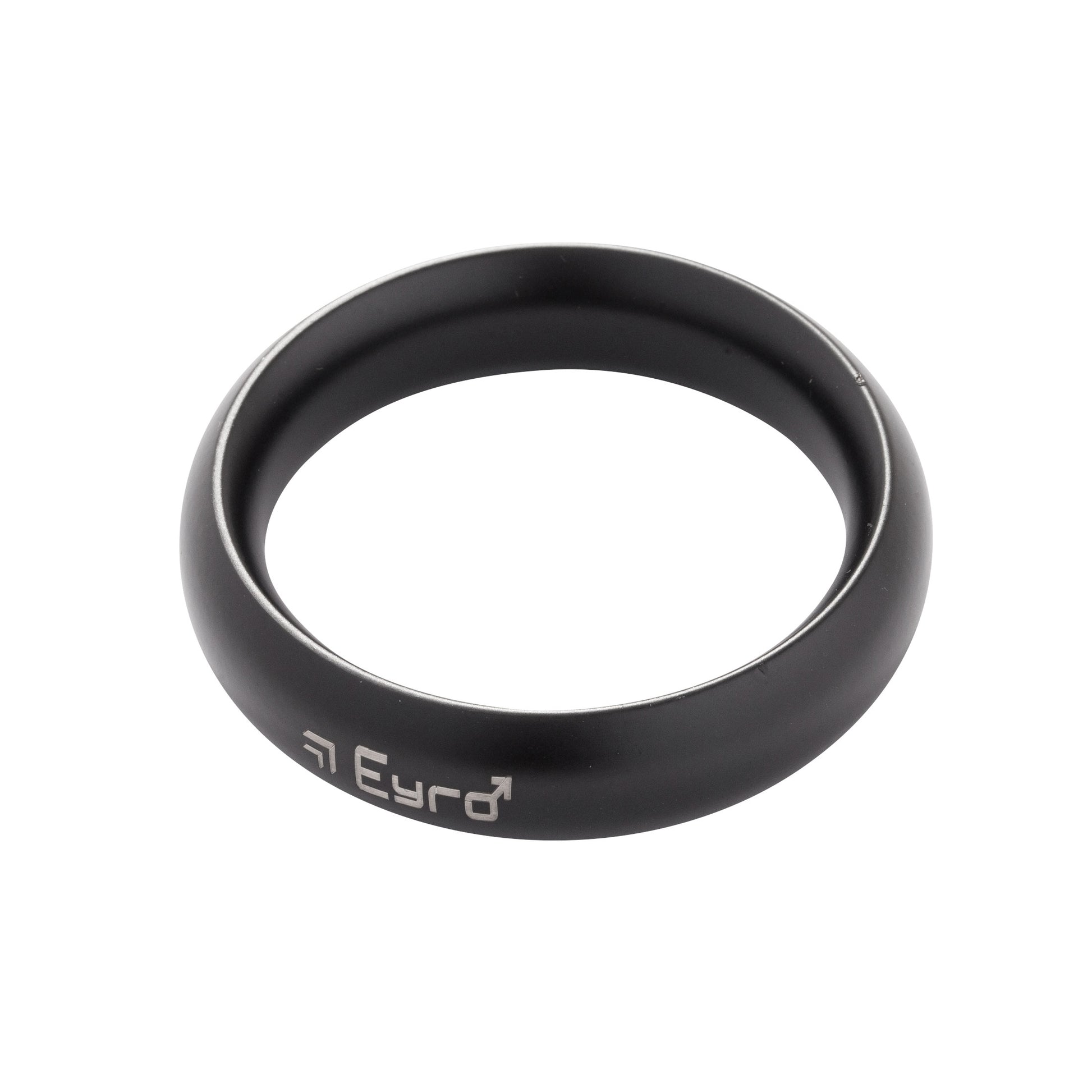 Donut Cock Ring Stainless steel - Black 54mm (2.13")