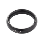 Donut Cock Ring Stainless steel - Black 58mm (2.28")
