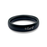 Donut Cock Ring EYRO Stainless steel - Black 60mm