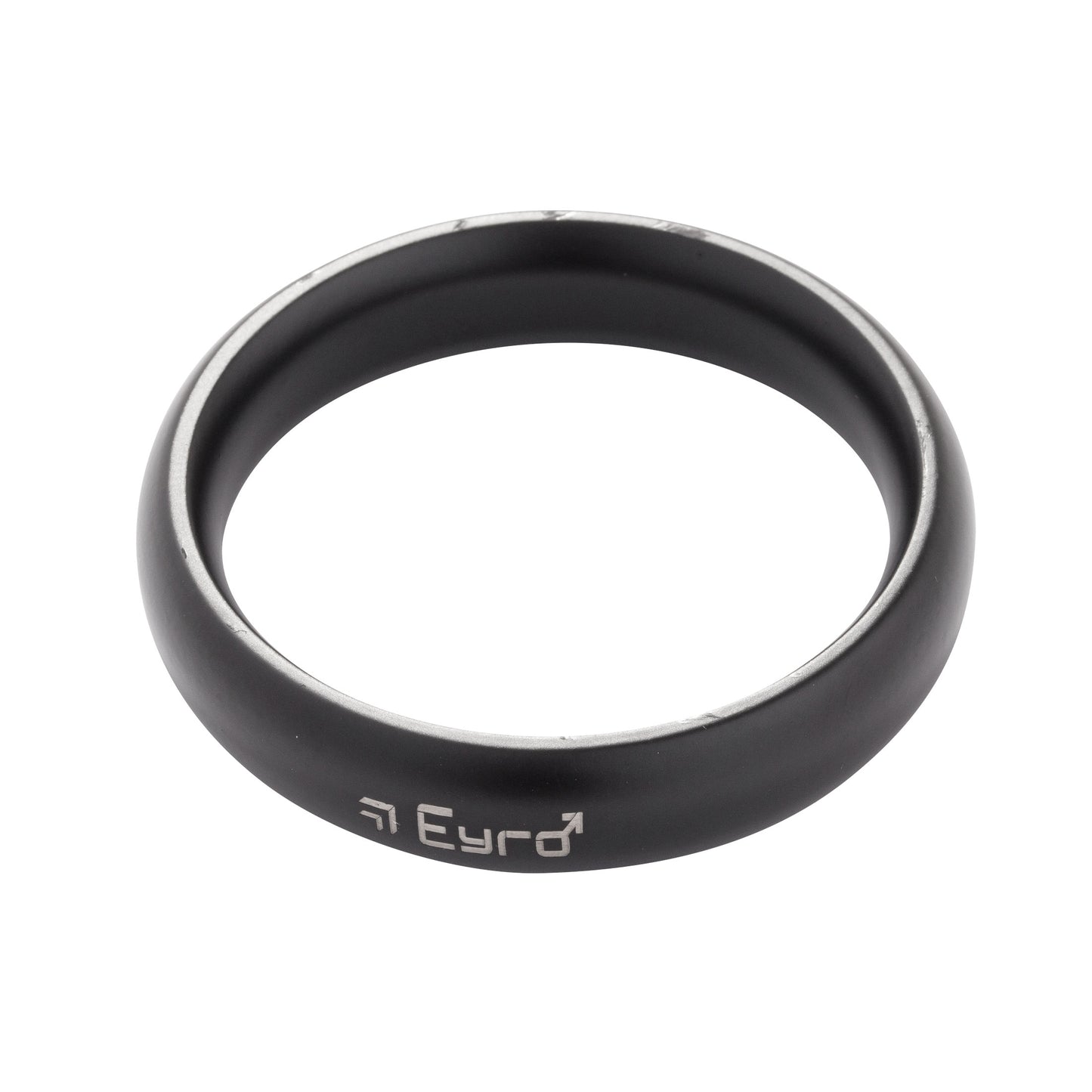 Donut Cock Ring Stainless steel - Black 62mm (2.44")