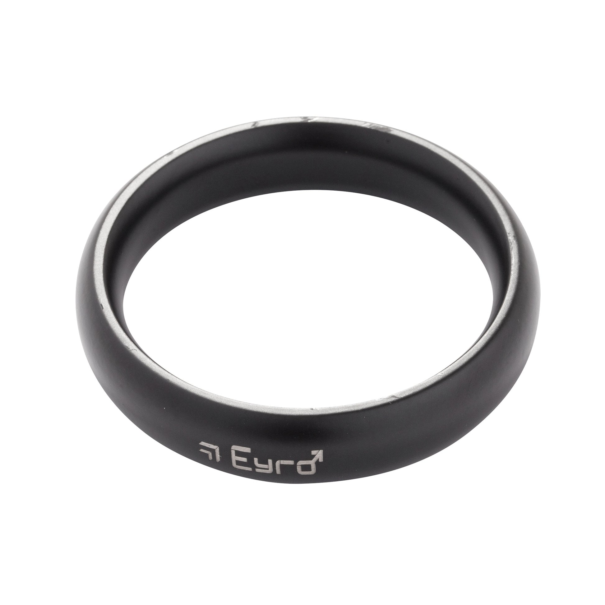 Donut Cock Ring Stainless steel - Black 62mm (2.44")