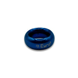 Donut Cock Ring Stainless steel - Blue 22mm