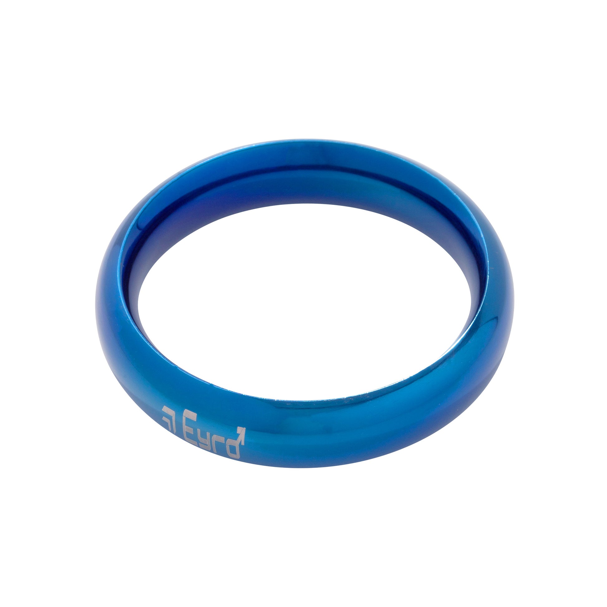 Donut Cock Ring Stainless steel - Blue 58mm (2.28")
