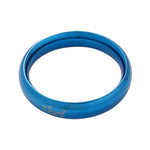 Donut Cock Ring Stainless steel - Blue 66mm (2.60")