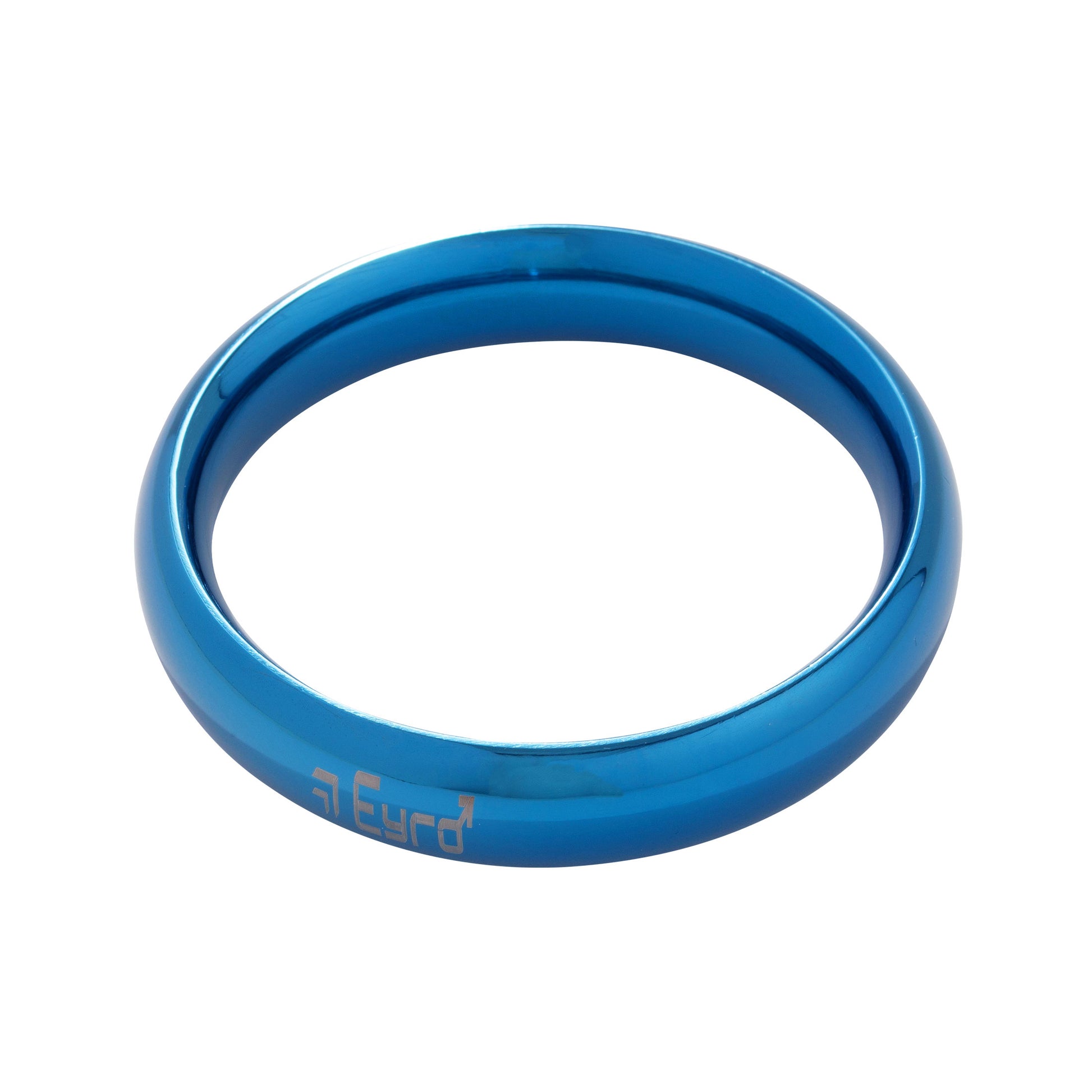 Donut Cock Ring Stainless steel - Blue 66mm (2.60")