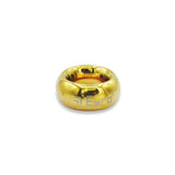 Donut Cock Ring EYRO Stainless steel - Gold 22mm