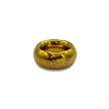 Donut Cock Ring Stainless steel - Gold 22mm