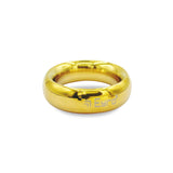 Donut Cock Ring EYRO Stainless steel - Gold 40mm