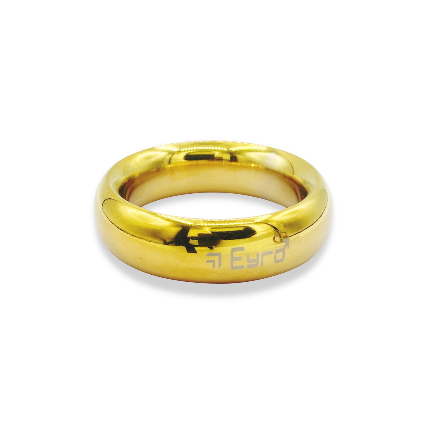 Donut Cock Ring EYRO Stainless steel - Gold 44mm
