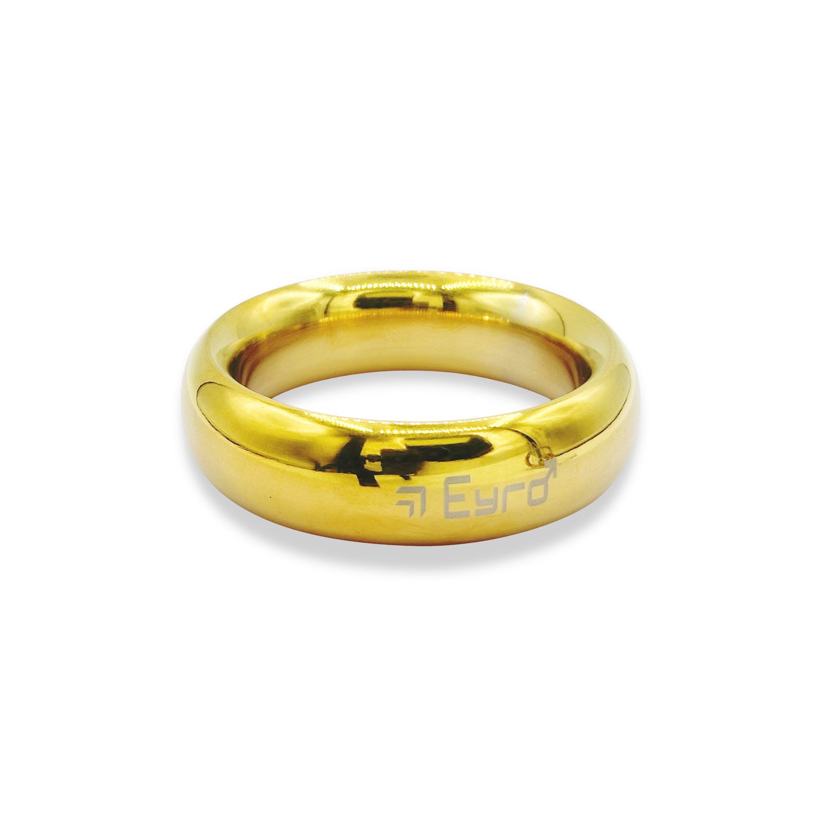 Donut Cock Ring EYRO Stainless steel - Gold 44mm