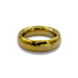 Donut Cock Ring Stainless steel - Gold 40mm