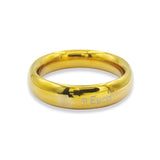 Donut Cock Ring EYRO Stainless steel - Gold 56mm