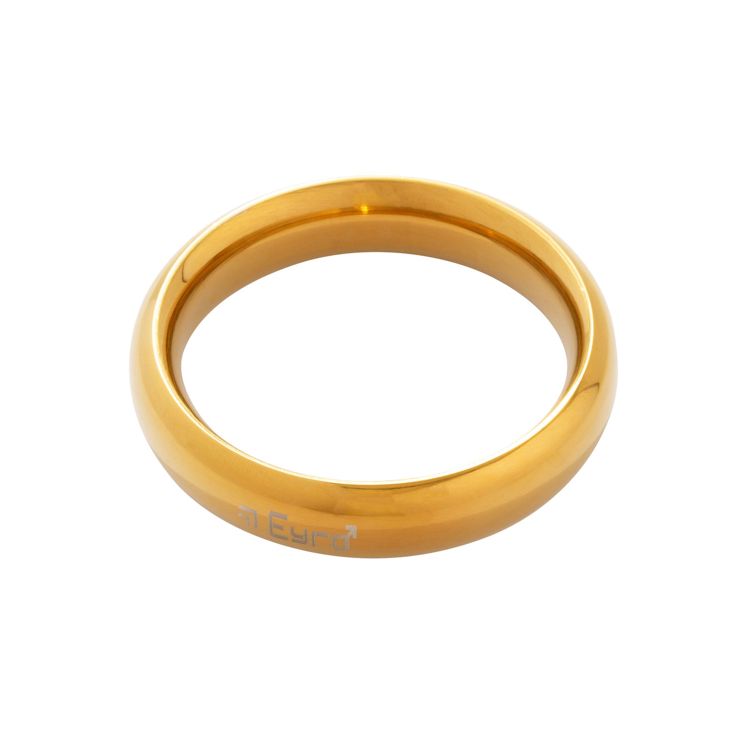 Donut Cock Ring Stainless steel - Gold 58mm (2.28")