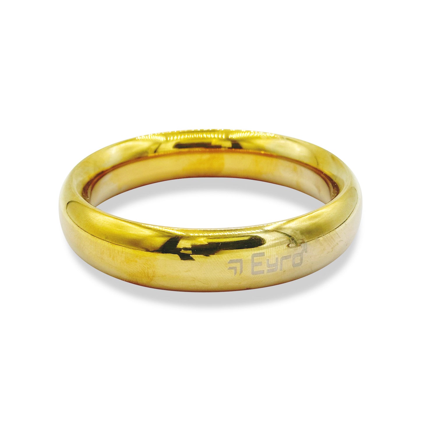 Donut Cock Ring EYRO Stainless steel - Gold 64mm