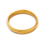 Donut Cock Ring Stainless steel - Gold 66mm (2.60")