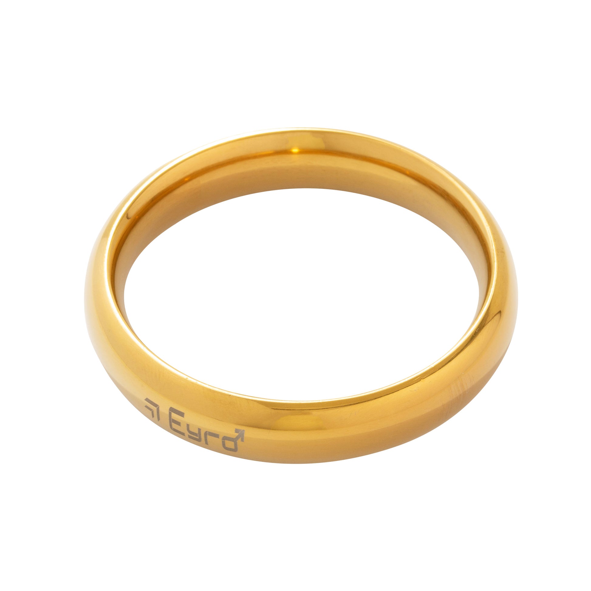 Donut Cock Ring Stainless steel - Gold 66mm (2.60")